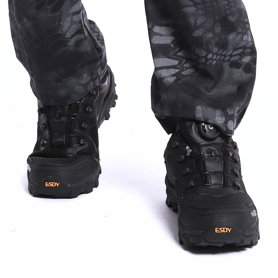 ORTHOSTEP® - Ergonomische outdoor & wandelschoen met innovatieve draaisluiting laag