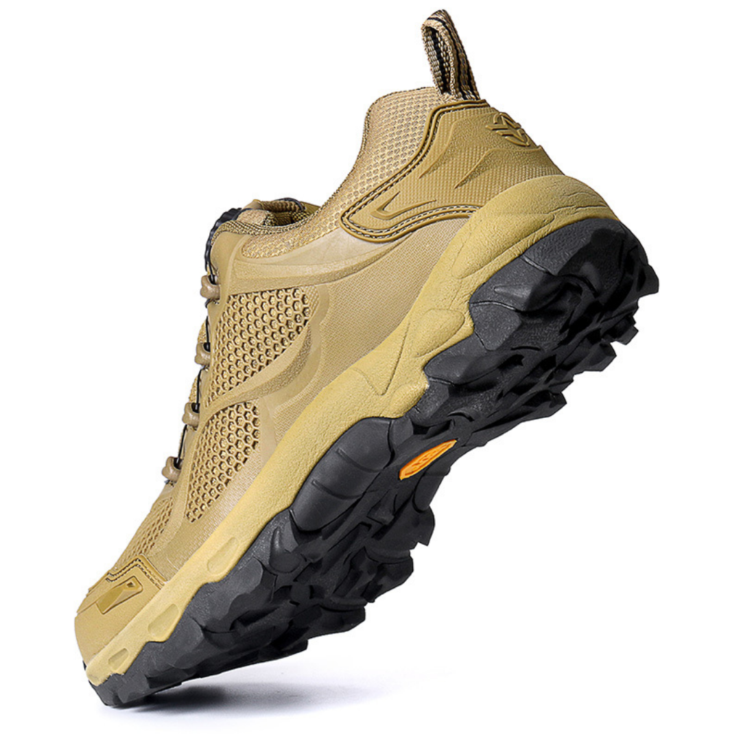 ORTHOSTEP® - Ergonomische outdoor & wandelschoen met innovatieve draaisluiting laag